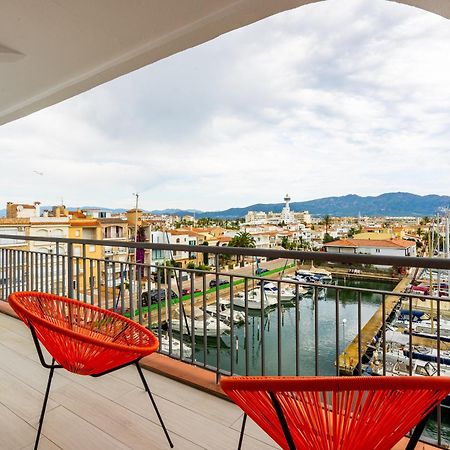Apartamento Frente Al Canal Con Terraza Empuriabrava Exteriör bild