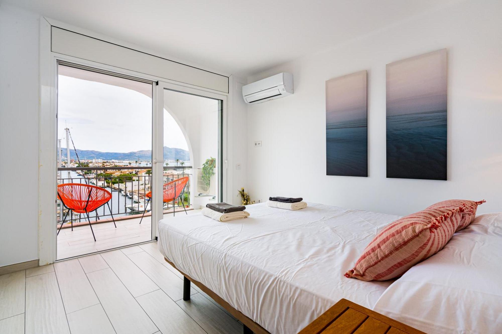 Apartamento Frente Al Canal Con Terraza Empuriabrava Exteriör bild