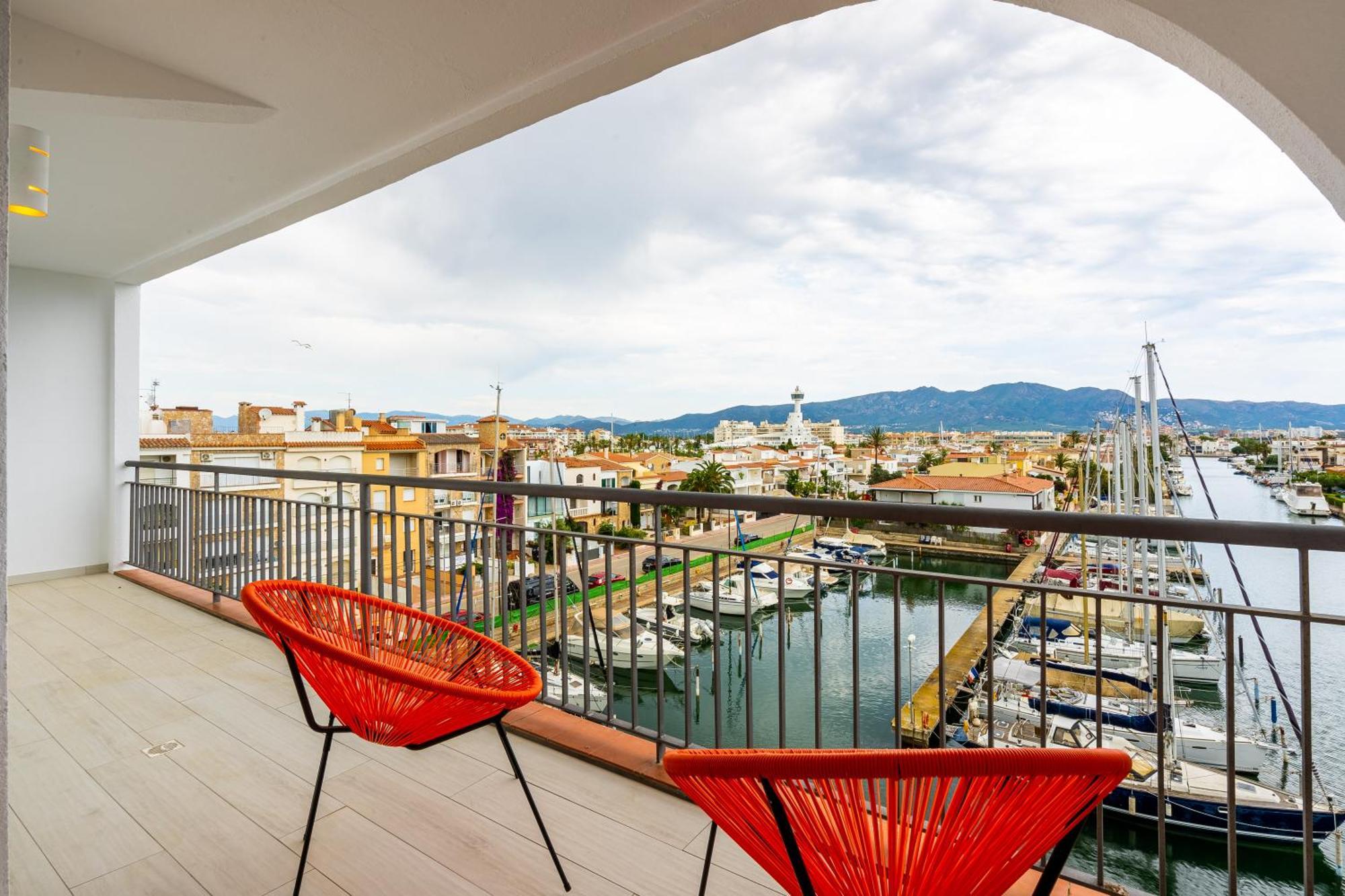 Apartamento Frente Al Canal Con Terraza Empuriabrava Exteriör bild