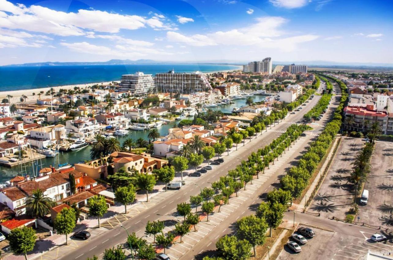 Apartamento Frente Al Canal Con Terraza Empuriabrava Exteriör bild